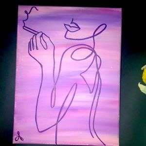 Beautiful One Line Painting